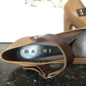 ☔️☔️Marni rubber Mary Janes☔️☔️